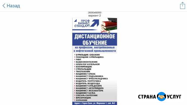Дополнительное профессиональное образование Тарко-Сале - изображение 1