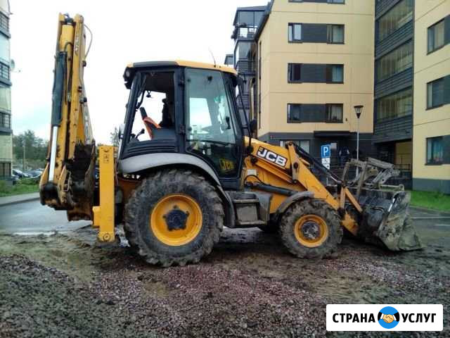 Аренда экскаватора-погрузчика JCB 3CX (ковш,вилы) Санкт-Петербург - изображение 1