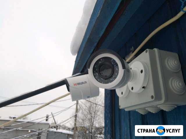 Установка, монтаж видеонаблюдения Видное - изображение 1