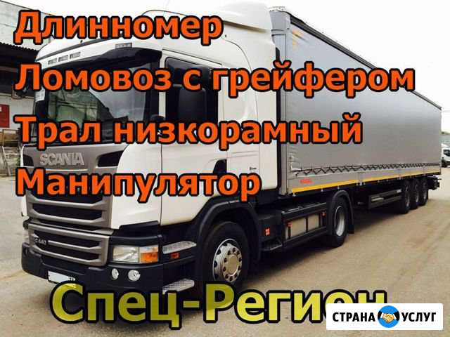 Длинномер, ломовоз, манипулятор, трал низкорамный Нижний Новгород - изображение 1