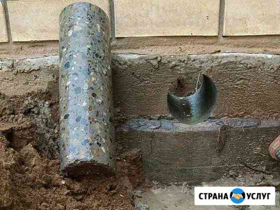Алмазное бурение сверление отверстий Краснодар