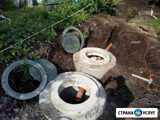 Бурение скважин, септик Каменка