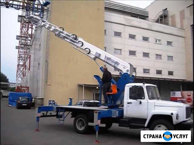 Автовышка, аренда, частник 16-45 м Домодедово - изображение 1