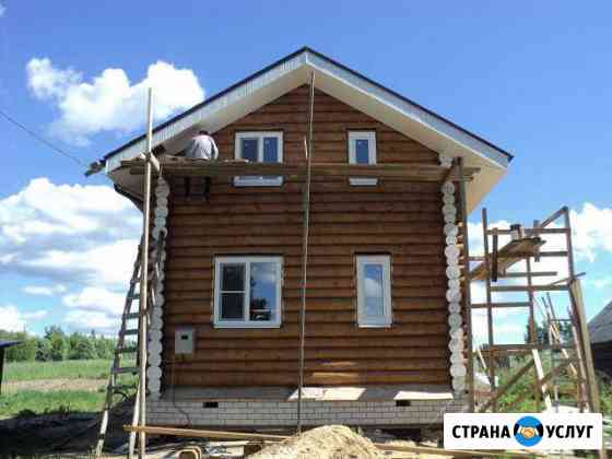 Сборка срубов, строительство крыш Семенов