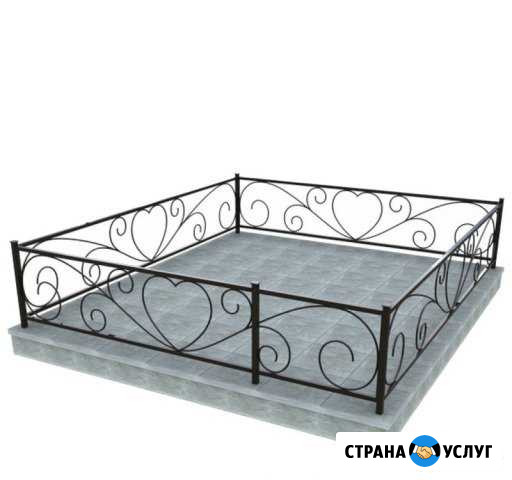 Ограды ритуальные.Ограждения Обнинск - изображение 1