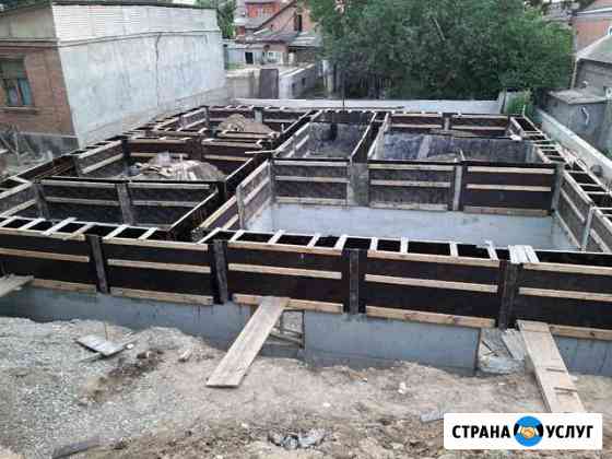 Заливаем фундамент Шали