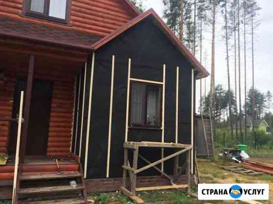 Сиром загородные дома, бани, беседки из бруса Гостилицы