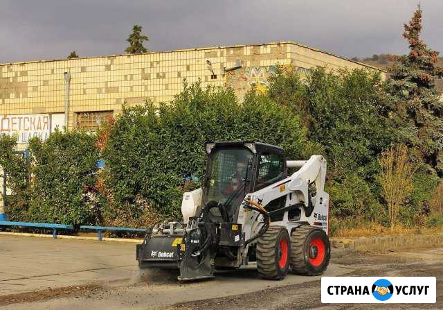 Фреза дорожная на базе bobcat в аренду спб Санкт-Петербург - изображение 1