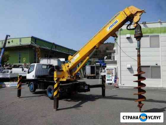 Предлагаю в аренду ямобур,бетононасос,манипулятор Самара