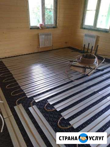 Монтаж систем отопления водоснабжения. Теплые полы Москва - изображение 1