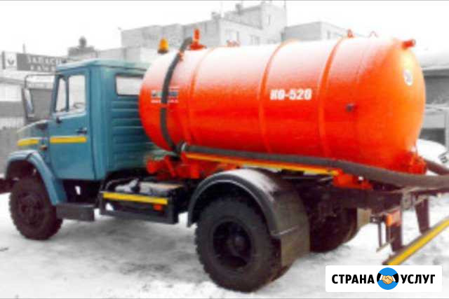 Откачка канализации 4 и 5(куб) услуги ассенизатора Казань - изображение 1