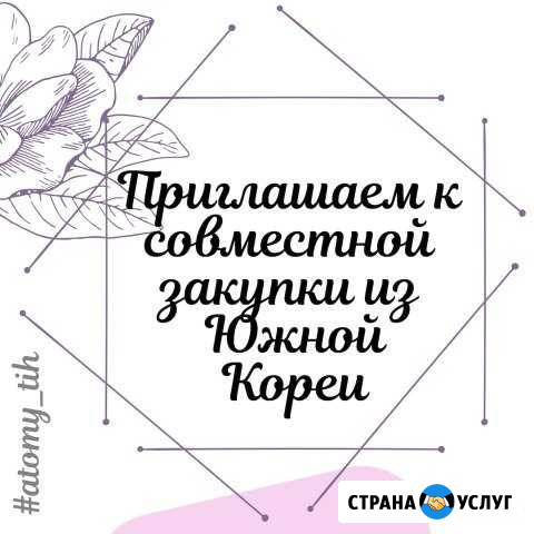 Совместная закупка их Южной Кореи Тихорецк - изображение 1