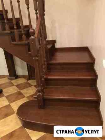 Лестницы деревянные в котедж Жуковский