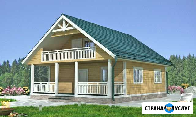 Строим дома под ключ из бруса, бревна, каркаса Белоозёрский - изображение 1