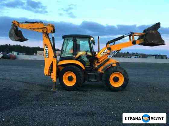 Услуги аренда экскаватора-погрузчика JCB-5CX Киров