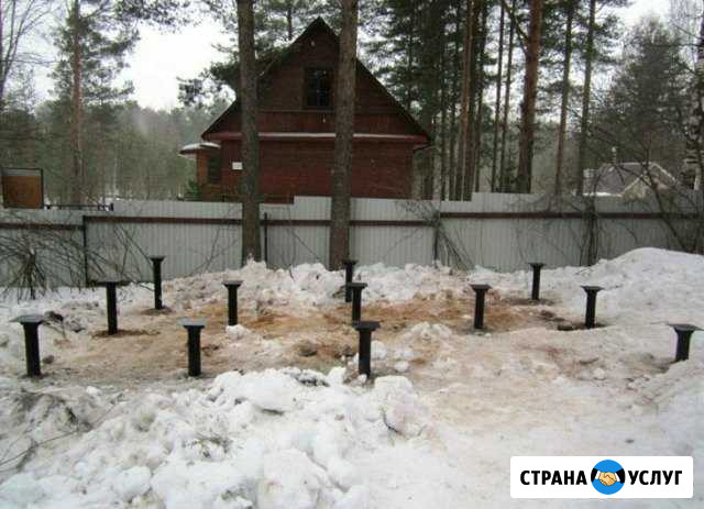 Фундамент на винтовых сваях Тутаев - изображение 1