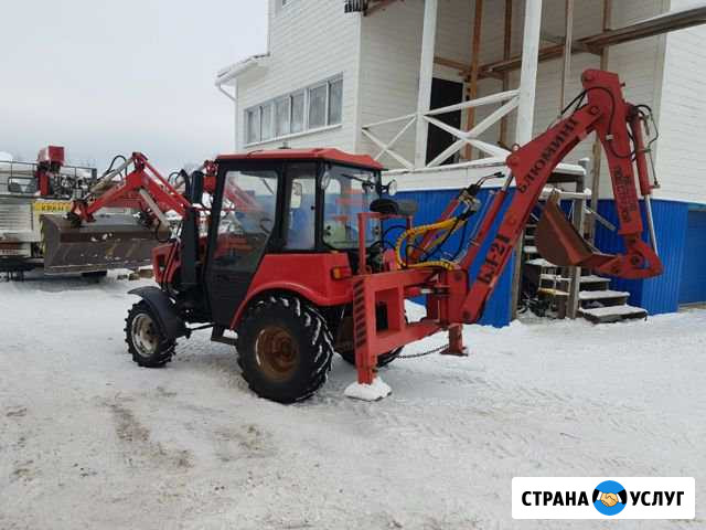 Услуги эксковатор-погрузчик мтз 320 Великий Устюг - изображение 1