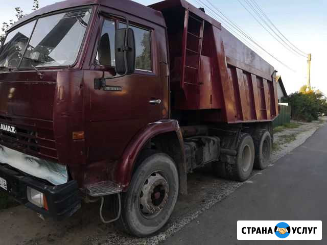 Доставка стройматериалов, органики камаз самосвал Брянск - изображение 1