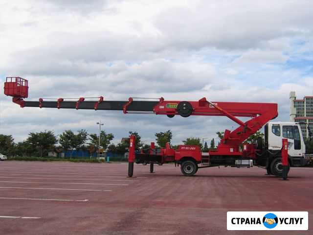 Аренда автовышка 22 м шоссейная Тамань - изображение 1