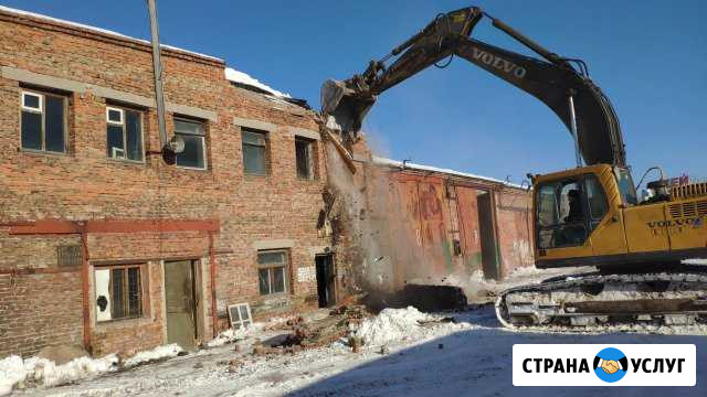 Снос дома. Демонтаж зданий. Без посредников Тюмень - изображение 1