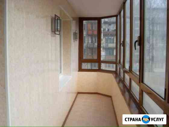 Отделка балконов, лоджий, помещений Краснодар