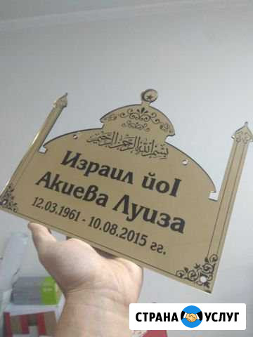 Таблички на чурты и аншлаги улиц Грозный - изображение 1