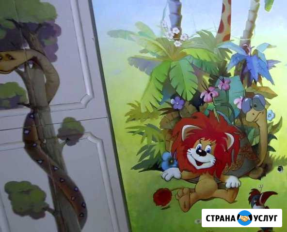Роспись стен в детских садах и клубах Калуга - изображение 1
