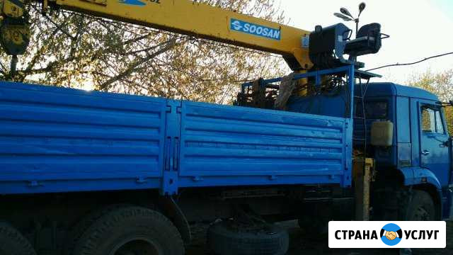 Услуги кран-манипулятора сам гружу сам вожу Казань - изображение 1