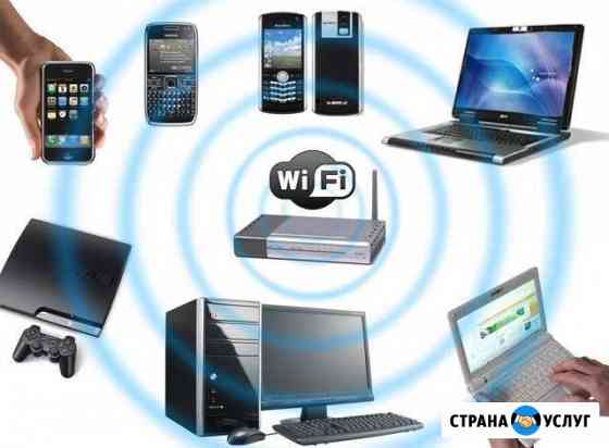 Настрою WiFi, PowerLine, обожму сетевой кабель Сургут