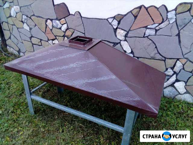 Изделия из плоского металла, зонты, вытяжки, колпа Белово - изображение 1