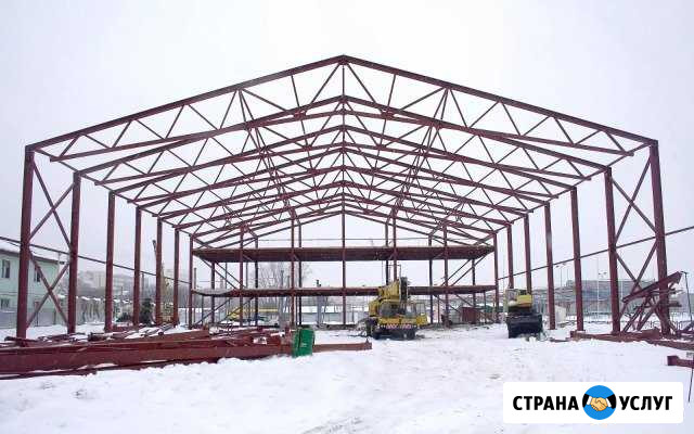 Ангары фермы металлоконструкции Барнаул - изображение 1