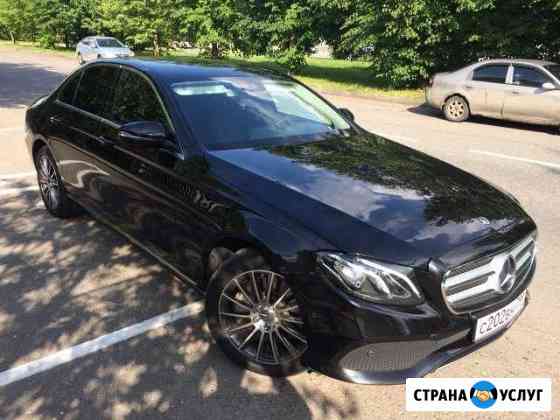 Аренда Mercedes E 220 d AMG (W 213) с водителем Москва