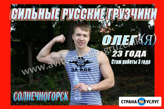 Грузчики Солнечногорск - изображение 1