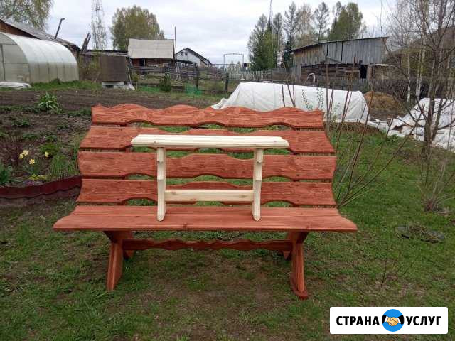 Лавочки.скамейки садовые.банные Кузедеево - изображение 1