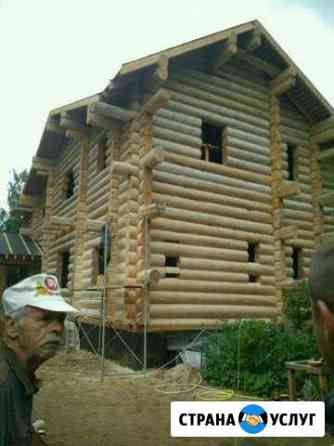 Конопатка.Шлифовка,Герметизация,покраска отделка с Раменское