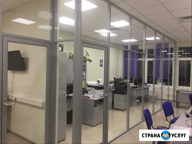 Стеклянные офисные перегородки Москва - изображение 1