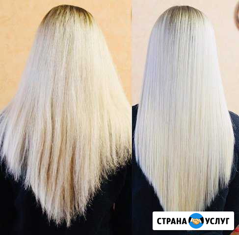 Кератиновое выпрямление и лечение волос (выездная) Ярославль - изображение 1