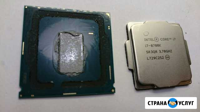 Скальпирование процессоров Intel Soket 115X Ярославль - изображение 1