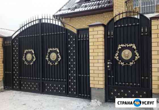 Изделия Кованые Ворота Перила Заборы Навесы Двери Стерлитамак