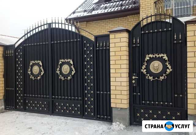 Изделия Кованые Ворота Перила Заборы Навесы Двери Стерлитамак - изображение 1