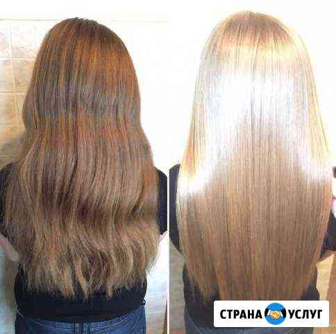 Кератиновое выпрямление, Ботокс для волос, Буст ап Химки