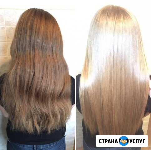 Кератиновое выпрямление, Ботокс для волос, Буст ап Химки - изображение 1