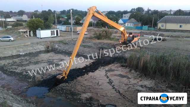 Аренда экскаватора с длинной стрелой 25 м Ставрополь - изображение 1