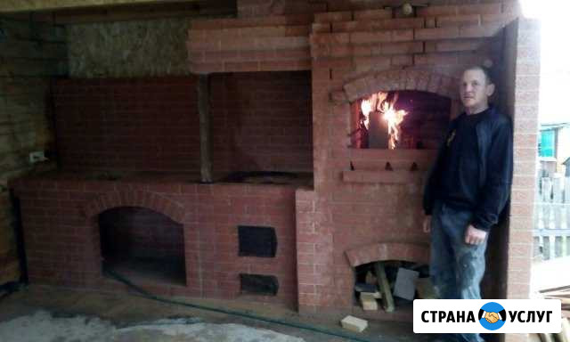 Кладка печеи каминов барбекю.Ремонт Первоуральск - изображение 1
