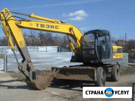 Услуги экскаватора, самосвала. Песок, щебень Нерехта - изображение 1
