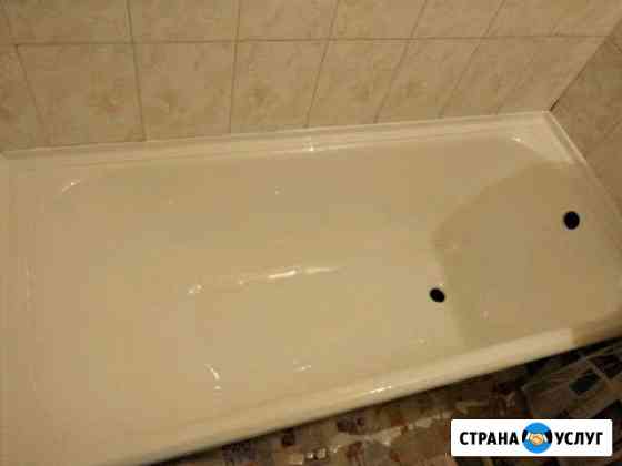 Восстановление ванной жидким акрилом Куровское