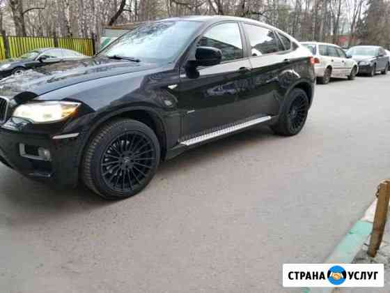 Водитель с личным авто BMW X6 Москва