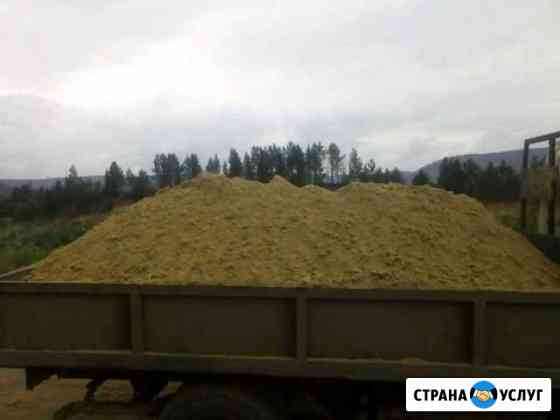 Гравий,песок,щебень,чернозем,дрова колотые Нижнеудинск