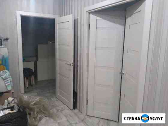 Установка межкомнатных дверей монтаж Чебоксары