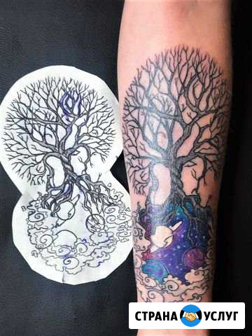 Художественная татуировка. Разработка эскиза Москва - изображение 1